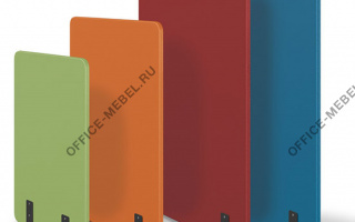 Мобильные перегородки Фикс - Офисная мебель для персонала серого цвета из материала МДФ серого цвета из материала МДФ на Office-mebel.ru