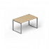 Рабочий стол с 2 пластиковыми заглушками LVRO11.1808-1 на Office-mebel.ru 1