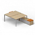 Рабочий стол «Bench» на опорной тумбе LVRU17.1416-1 на Office-mebel.ru 1