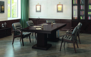 Oxford - Мебель для переговорных зон темного декора - Российская мебель темного декора - Российская мебель на Office-mebel.ru