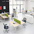 Составной стол на 2 рабочих места AR2TM168 на Office-mebel.ru 2